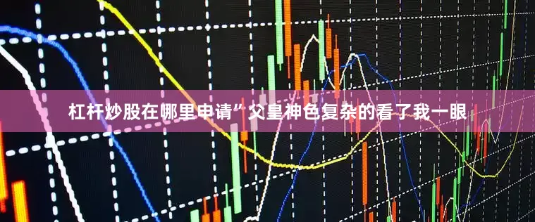 杠杆炒股在哪里申请”父皇神色复杂的看了我一眼